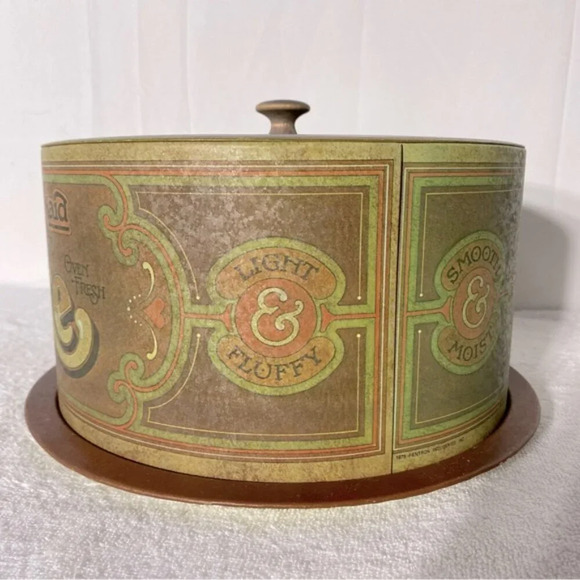 Vintage 1940's Ballonoff  Kitchen Maid Tin Cake Carrier Holder - Picture 2 of 15